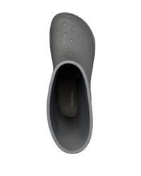 Balenciaga Crocs Calf Length Boots