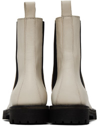 Officine Creative White Issey 002 Chelsea Boots