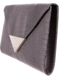 Thomas Wylde Embossed Leather Clutch