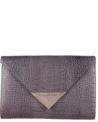 Thomas Wylde Embossed Leather Clutch