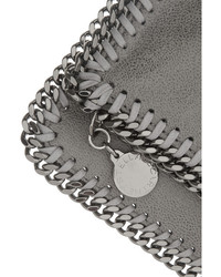 Falabella Faux Brushed Leather Clutch