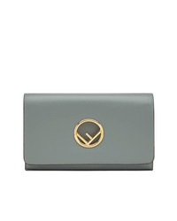 Fendi Gold Tone Logo Mini Bag