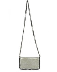 Leather Country Grey Leather Shoulder Bag