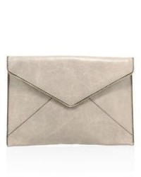 Rebecca Minkoff Leo Leather Envelope Clutch