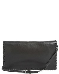 Sondra Roberts Nappa Leather Envelope Clutch