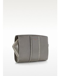 Rochas Studded Leather 24 Clutch