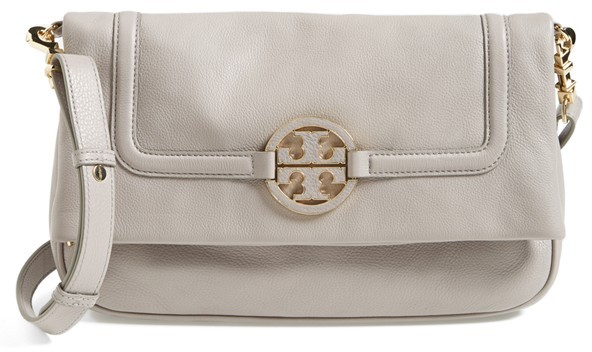 TORY BURCH #42321 Grey Suede & Leather Crossbody Bag – ALL YOUR BLISS
