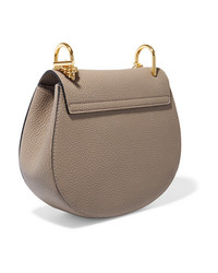 Chloé Drew Small Textured Leather Shoulder Bag