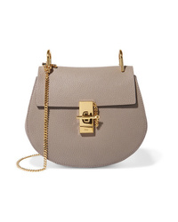 Chloé Drew Small Textured Leather Shoulder Bag