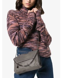 Stella McCartney Grey Falabella Faux Leather Mini Shoulder Bag