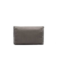 Stella McCartney Grey Falabella Faux Leather Mini Shoulder Bag