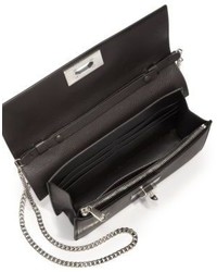Givenchy Shark Leather Chain Wallet
