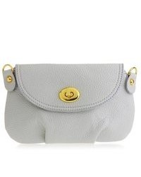 TOMTOP New Fashion Handbag Satchel Messenger Cross Body Purse Tote Shoulder Bag Light Grey