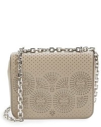 Tory Burch Zoey Perforated Leather Shoulder Bag