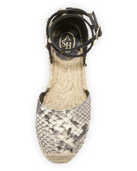 Ash Zania Dorsay Espadrille Sandal Roccia