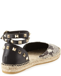 Ash Zania Dorsay Espadrille Sandal Roccia