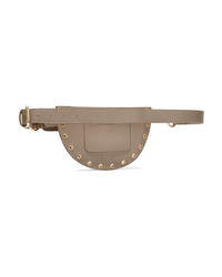 medium embellished leather belt bag