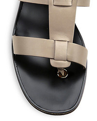 Salvatore Ferragamo Fiamma Strappy Leather Sandals