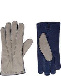 Barneys New York Cashmere Lined Colorblock Gloves