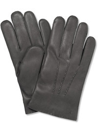 Mulberry Cashmere Lined Leather Gloves