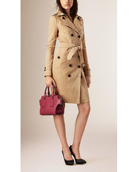 Burberry The Small Clifton In Signature Grain Leather