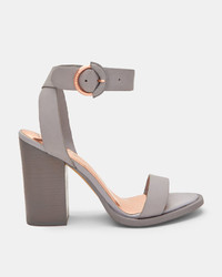 Ted Baker Ankle Strap Leather Heeled Sandals