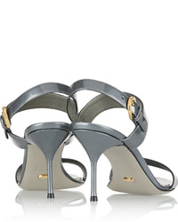 Sergio Rossi Patent Leather Sandals