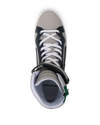 Pierre Hardy 112 Colour Block Hi Top Sneakers