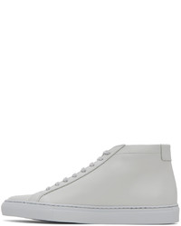 Common Projects Gray Achilles Mid Sneakers