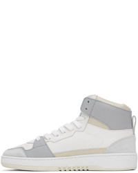 Axel Arigato Gray White A Dice Hi Sneakers