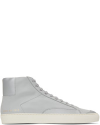 Common Projects Grey Achilles High Sneakers