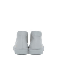 Common Projects Grey Achilles Mid Sneakers
