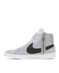 Nike Grey Blazer Rebel Sneakers
