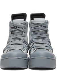 Diesel Grey H Shika High Top Sneakers