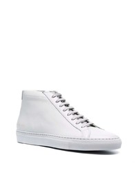 Common Projects Lace Up Hi Top Sneakers