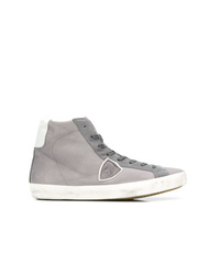 Philippe Model Lace Up High Top Sneakers