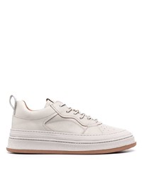 Buttero Leather Panelled High Top Sneakers