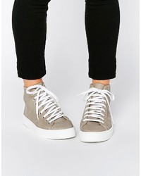 Park Lane Perf Leather High Top Sneakers