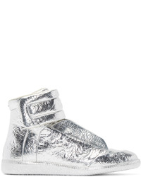 Maison Margiela Silver Foil Future High Top Sneakers