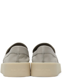 Fear Of God Grey Leather The Loafer Loafers