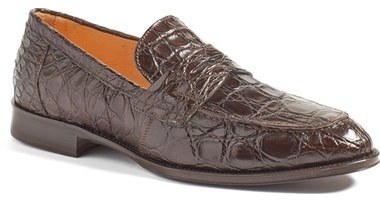 zelli crocodile loafers