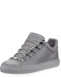 Balenciaga Arena Leather Low Top Sneakers