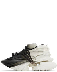 Balmain Black White Unicorn Sneakers