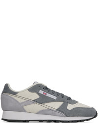 Reebok Classics Gray Off White Make It Yours Sneakers