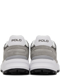 Polo Ralph Lauren Gray Paneled Sneakers