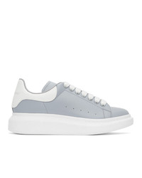 Alexander McQueen Grey And White Oversized Sneakers