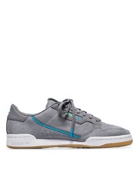 adidas Grey Continental 80 Leather Sneakers