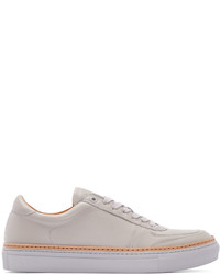 No.288 Grey Leather Grand Low Top Sneakers