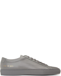 Common Projects Grey Original Achilles Low Sneakers