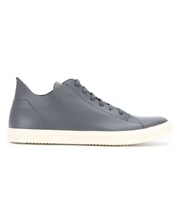 Rick Owens High Ankle Lace Up Sneakers
